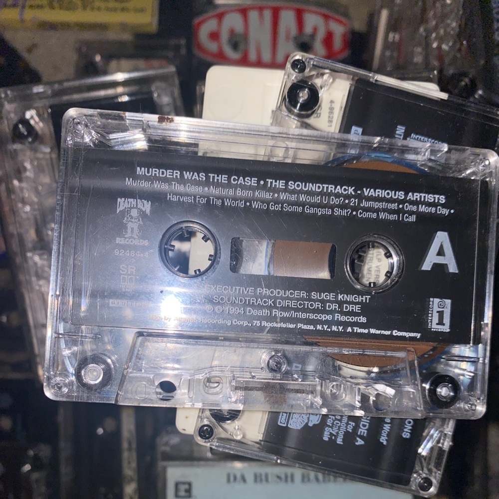 Various Murder Was The Case (The Soundtrack) (Cass, Comp)
Media: Very Good Plus